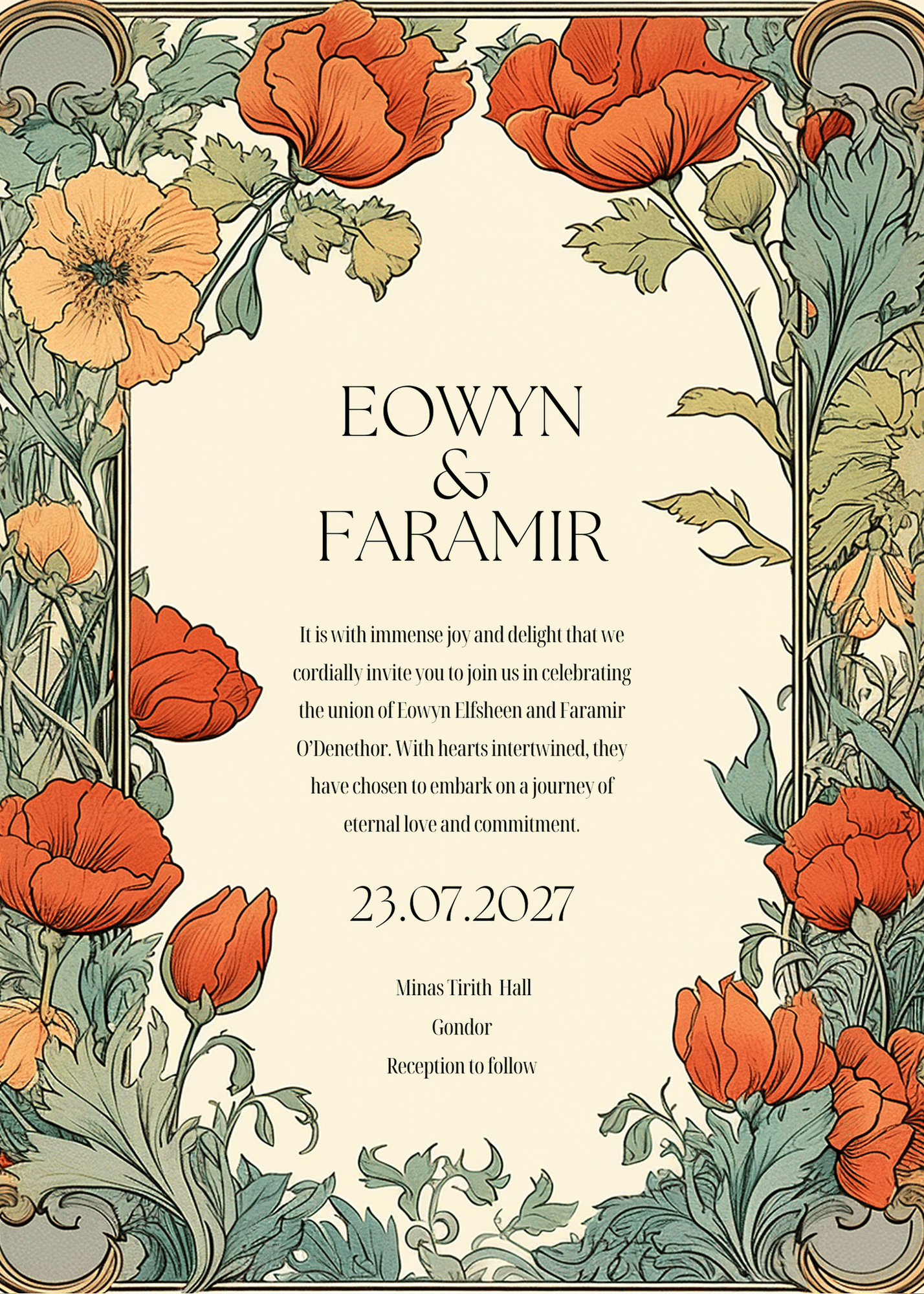 Invites (see listing for examples)