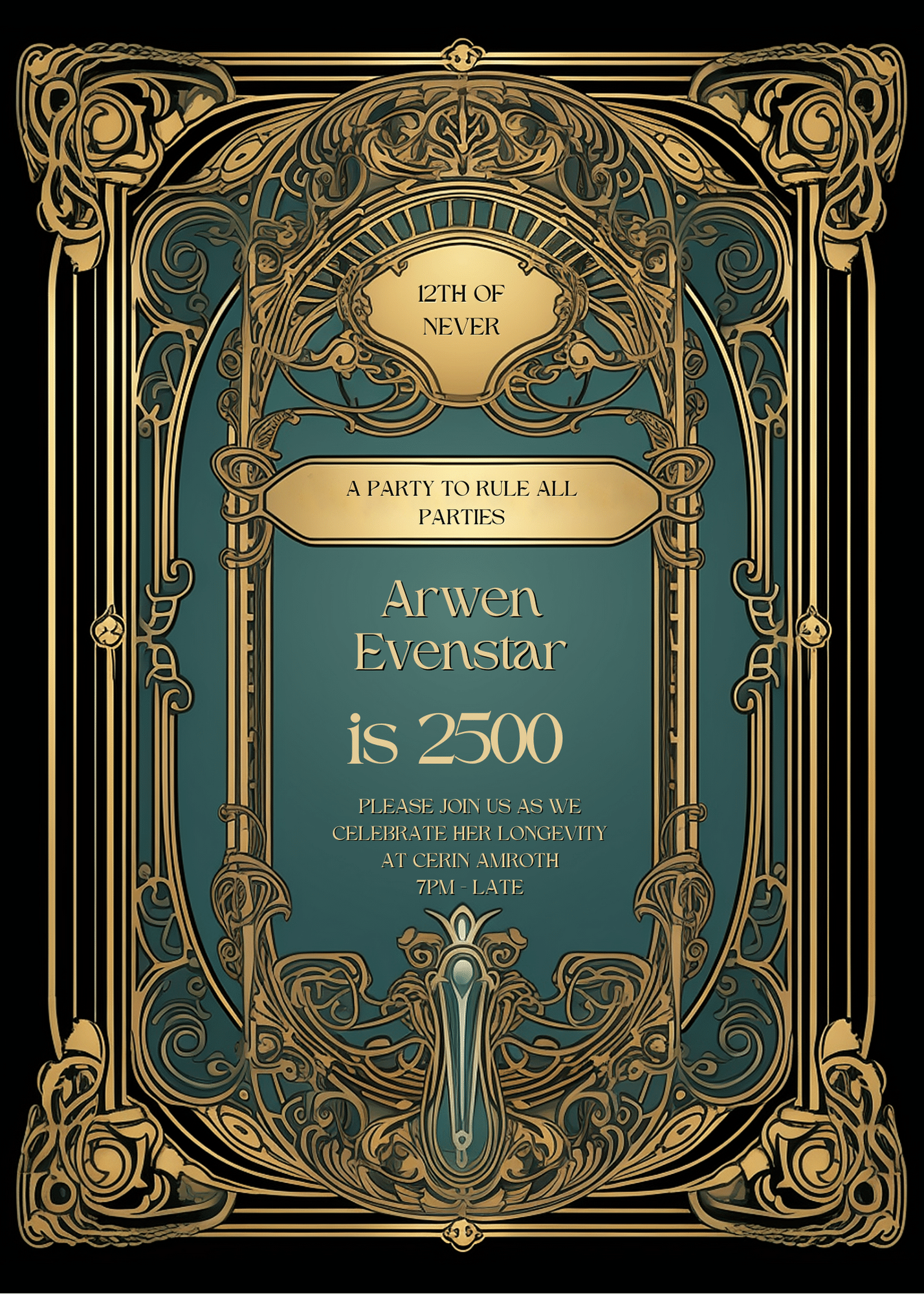 Invites (see listing for examples)