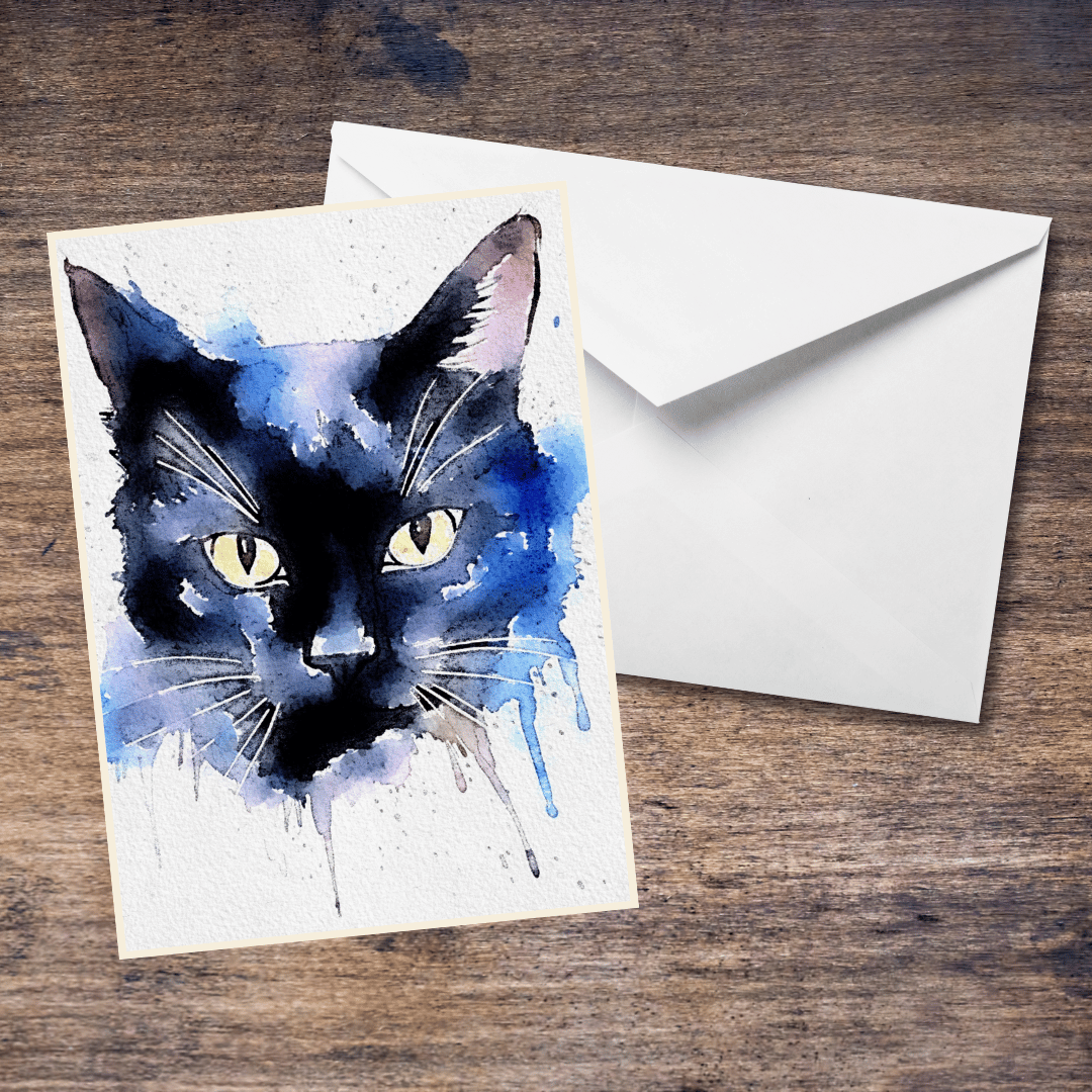 Cat Blank Cards (For Rescue Me Animal Sanctuary) set or singles