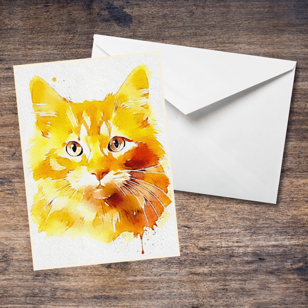 Cat Blank Cards (For Rescue Me Animal Sanctuary) set or singles