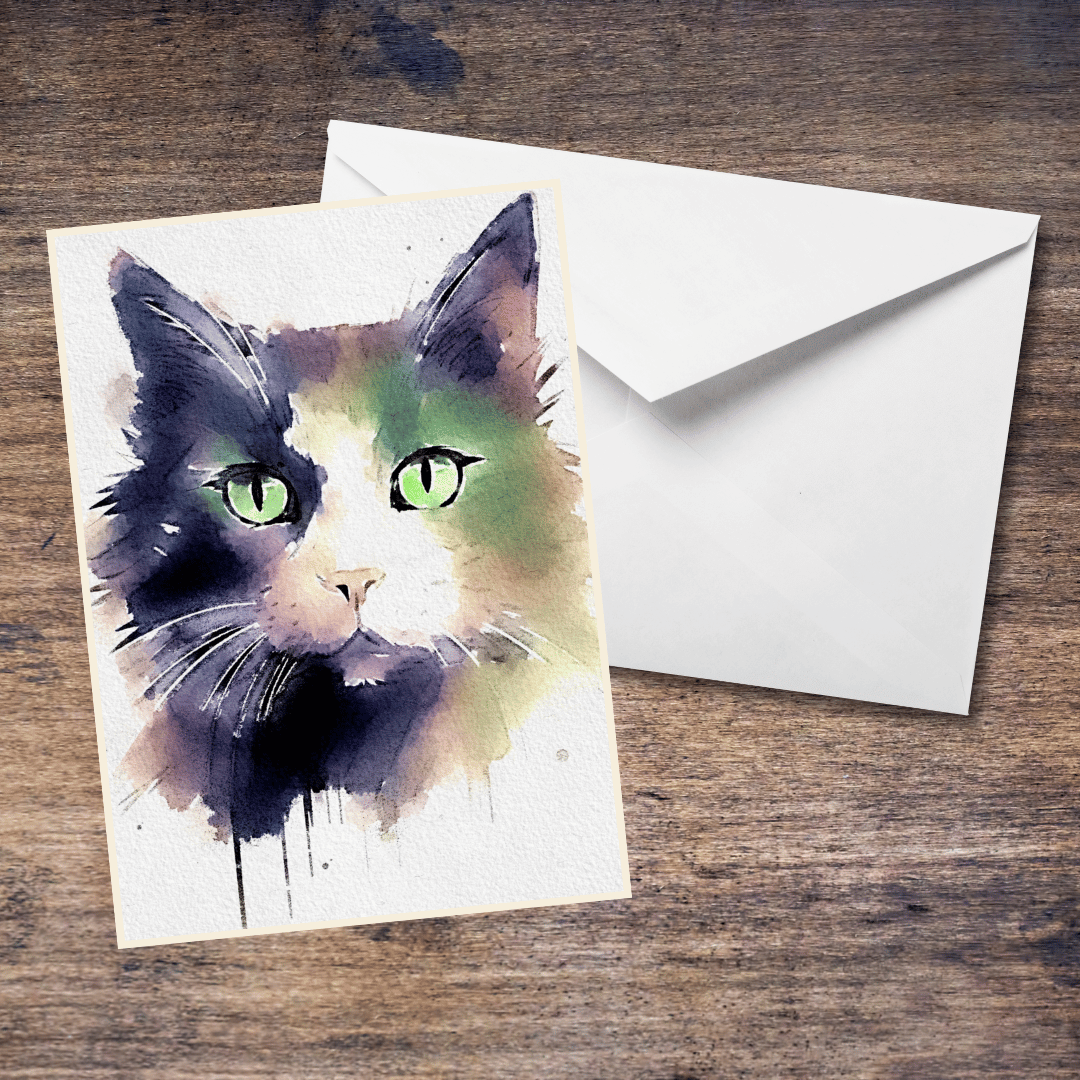 Cat Blank Cards (For Rescue Me Animal Sanctuary) set or singles
