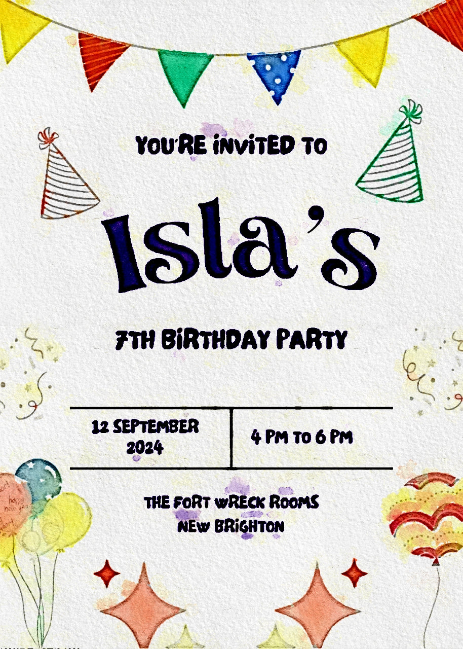 Invites (see listing for examples)