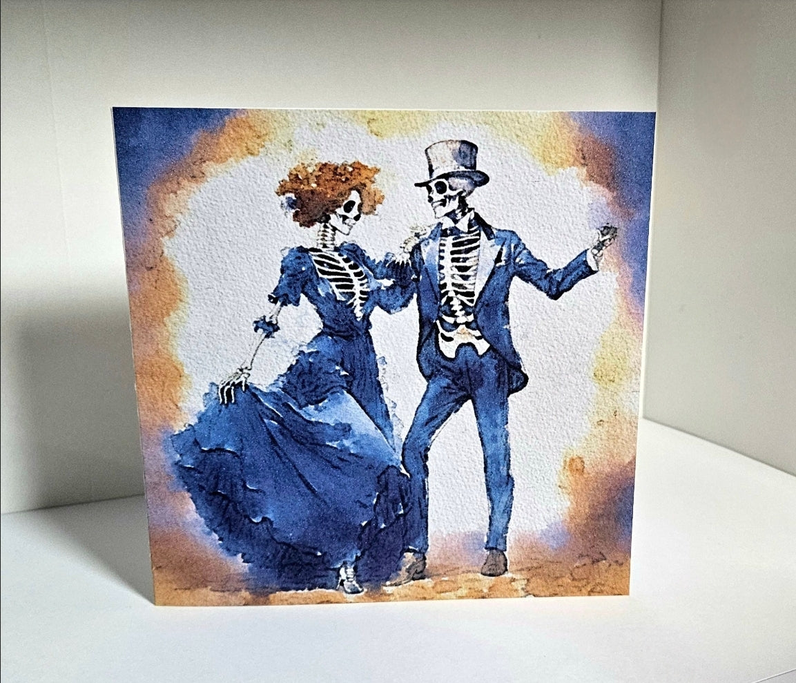 Wedding, Anniversary, Halloween Wedding - Blank Card
