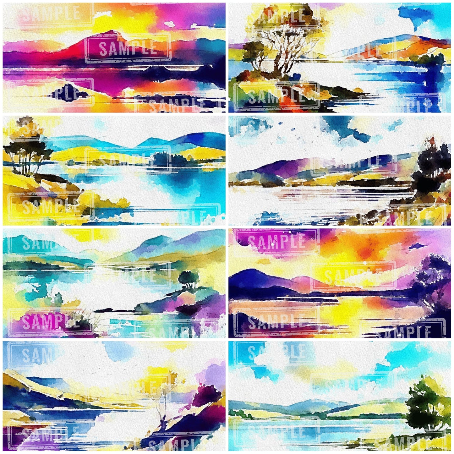 Lake Landscape Art Prints