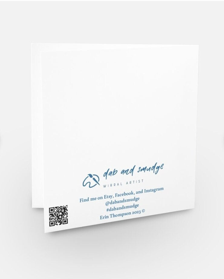 Coastal Greetings Card - Blank Card