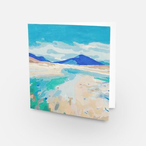 Scotland Coastal Greetings Card