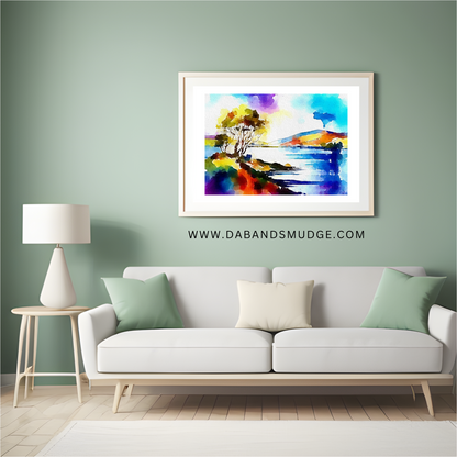 Lake Landscape Art Prints