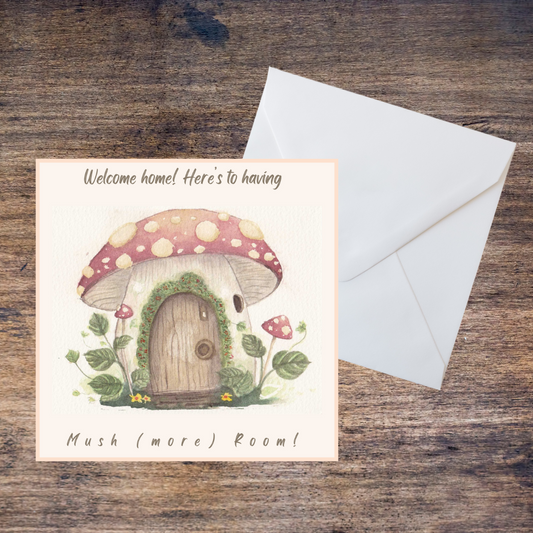 Large House Warming Card