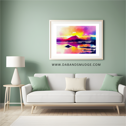 Lake Landscape Art Prints