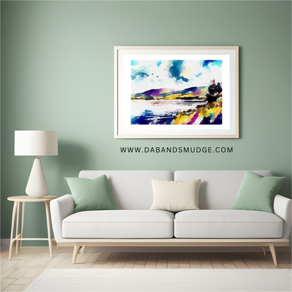 Lake Landscape Art Prints