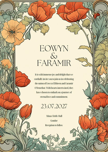 Invites (see listing for examples)