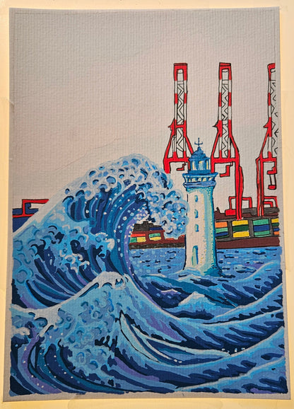 The Great Wave off New Brighton