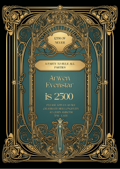 Invites (see listing for examples)