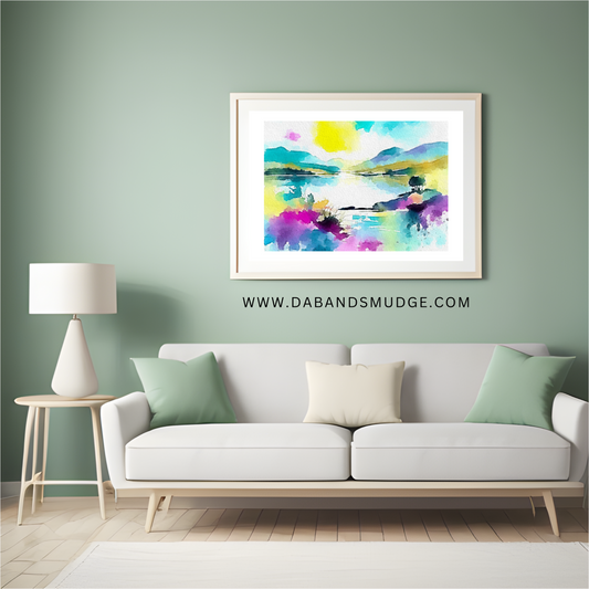 Lake Landscape Art Prints