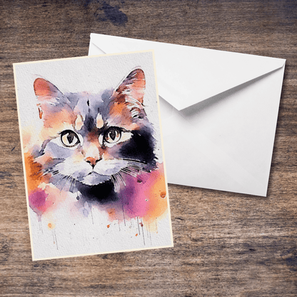 Cat Blank Cards (For Rescue Me Animal Sanctuary) set or singles