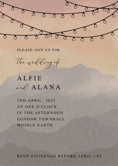 Invites (see listing for examples)