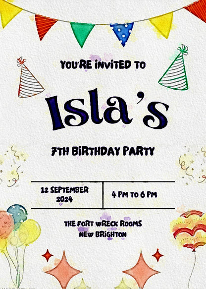Invites (see listing for examples)