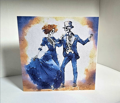 Wedding, Anniversary, Halloween Wedding - Blank Card