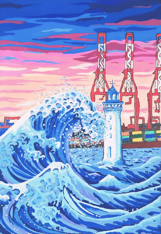 The Great Wave off New Brighton