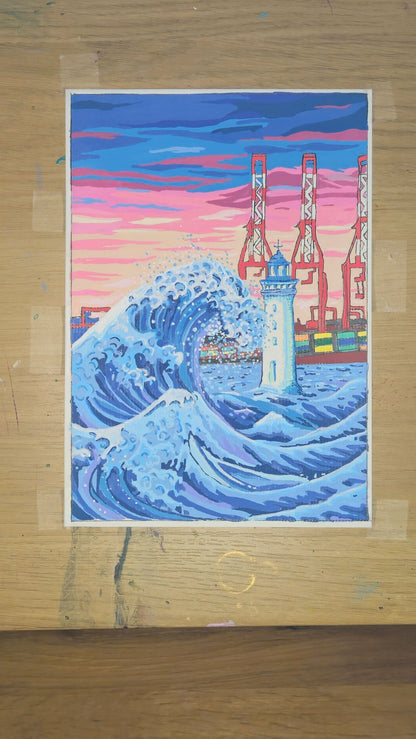 The Great Wave off New Brighton