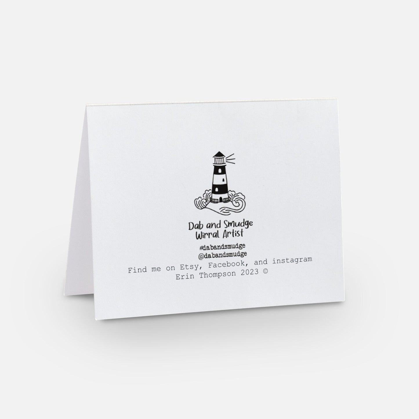 Liverpool Skyline at Sunrise - Blank Card