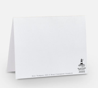 Toadstool New Home - Blank Card