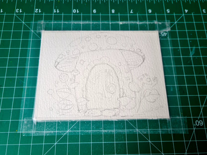 Toadstool New Home - Blank Card