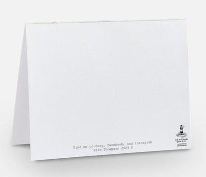 Landscape, Any Occasion - Blank Greetings Card