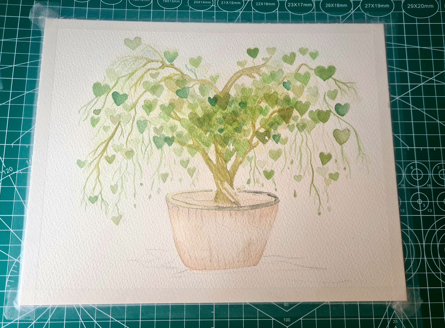 9th wedding anniversary - Blank Card