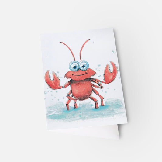 You're my lobster - blank card