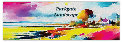 Hand painted Wirral Landmark Watercolour Bookmarks (printed set of 4)